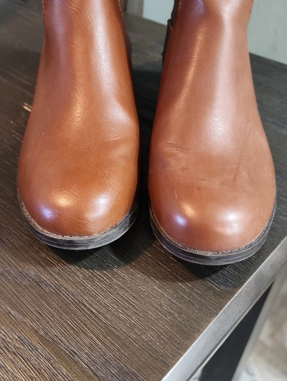Women's Riding Boots in Chestnut Brown